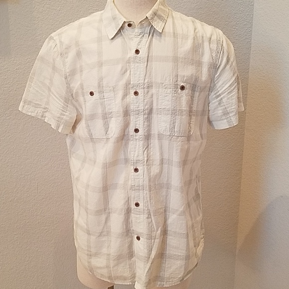 Lucky Brand Other - Lucky Brand Mens White Short Sleeve Shirt Large